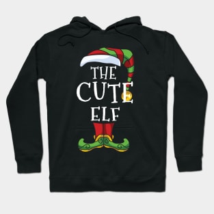 Cute Elf Family Matching Christmas Holiday Group Gift Pajama Hoodie